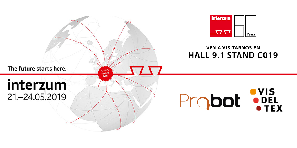 PROBOT INNOVATION EN LA FERIA INTERZUM DEL 21 AL 24 DE MAYO